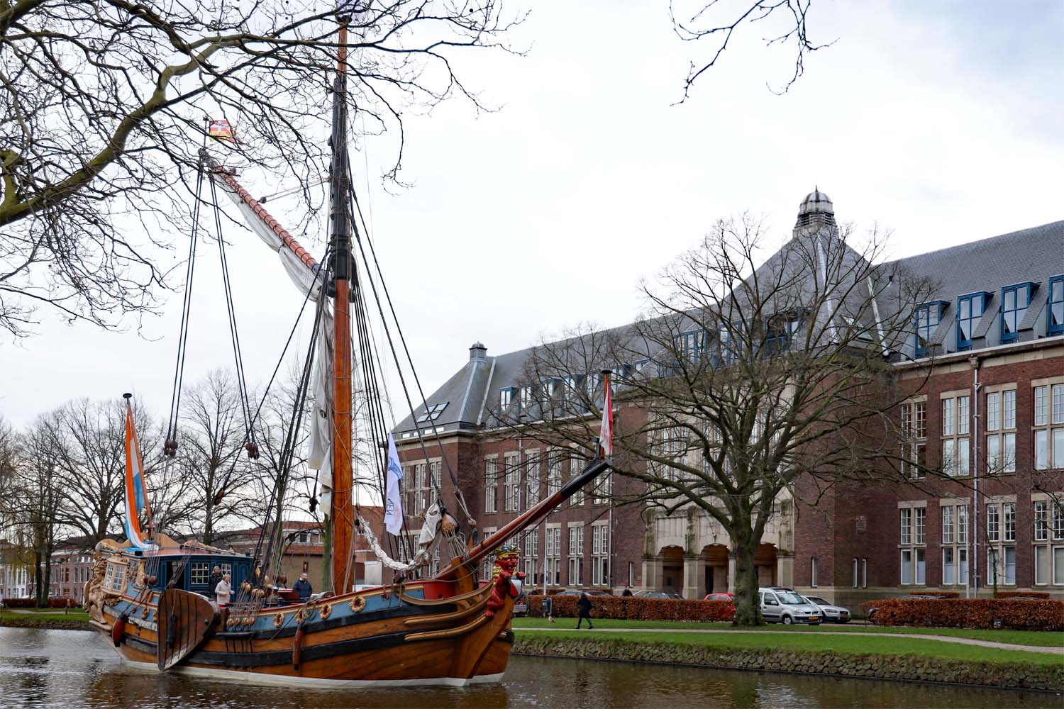 Statenjacht Utrecht in Delft