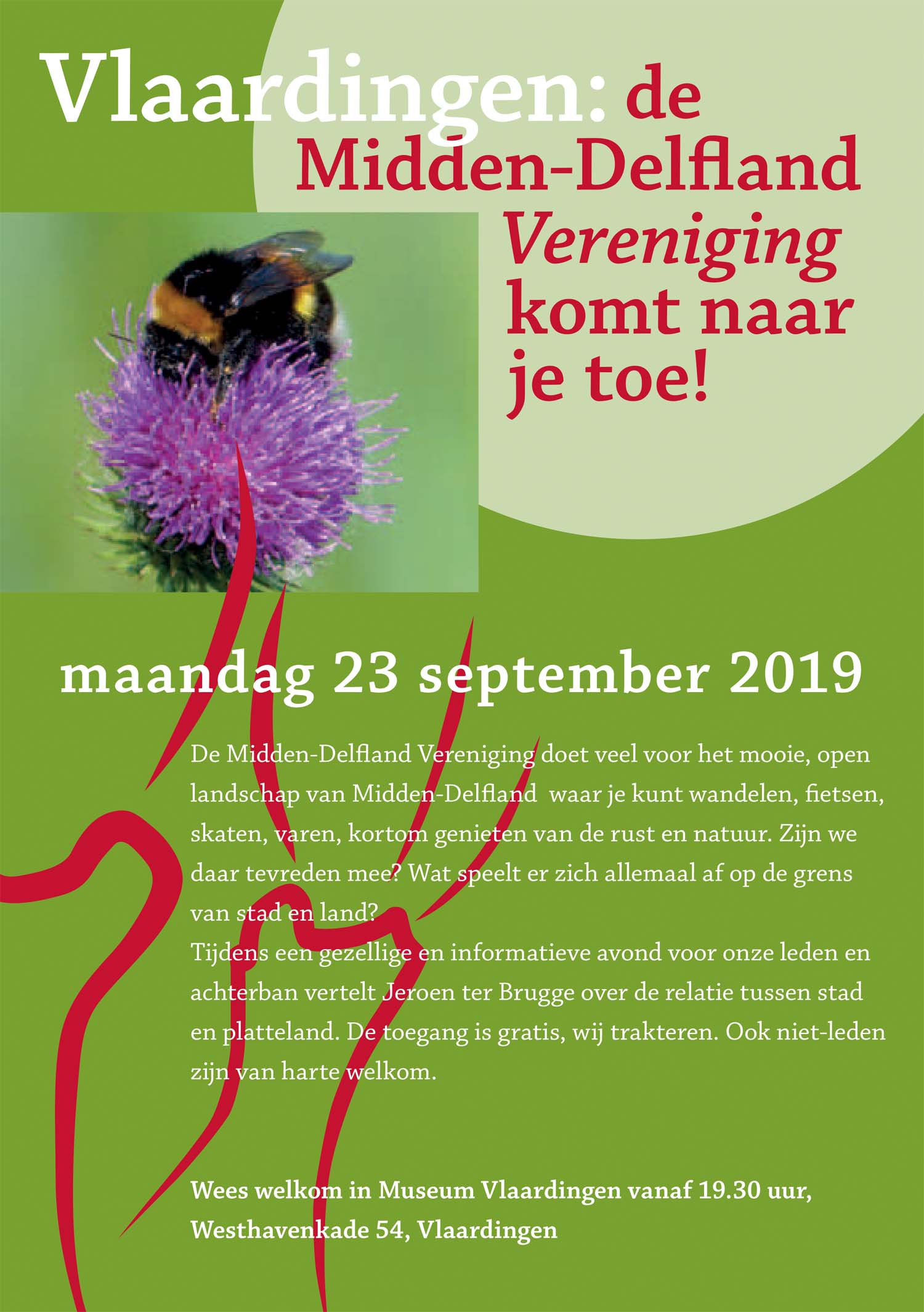 Midden-Delfland Vereniging trekt naar Vlaardingen - 23 september 2019