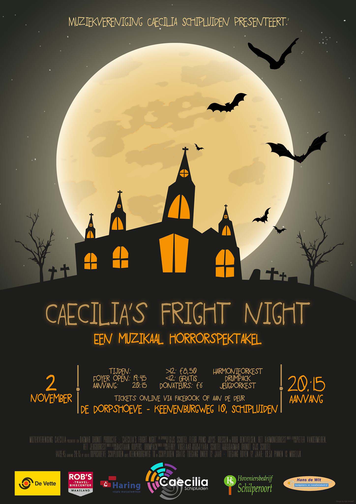 Caecilia's Fright Night - 2 november 2019