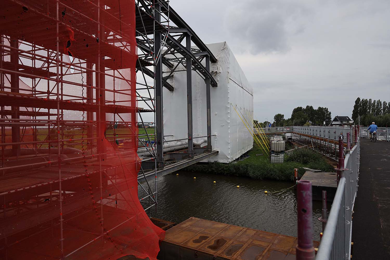 Trambrug restauratie Schipluiden - 31 augustus 2019